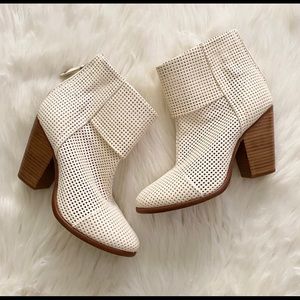 rag & bone - perforated heeled ankle boots